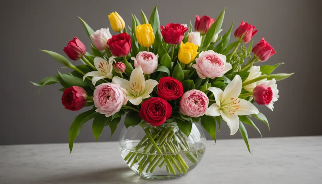 fleur à offrir à une femme